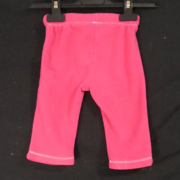 PUMA - Sport Lifestyle | 3-6 months | Pink Fleece Bottoms | Stitched Puma Logo - Picture 2 of 14